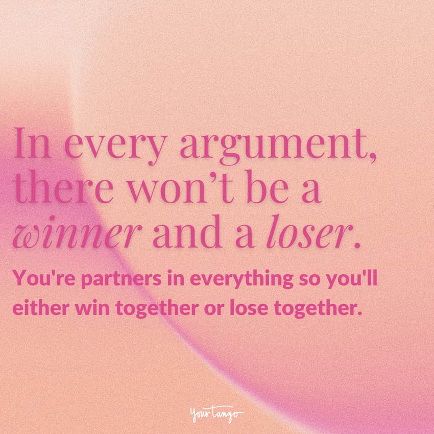 best marriage advice arguing