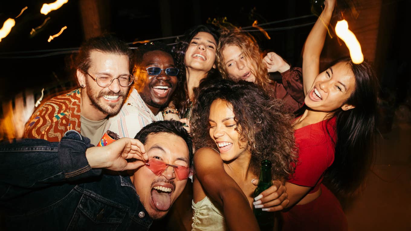 Boss Uses A Night Out Test During Every Interview group of young people doing night out test by boss