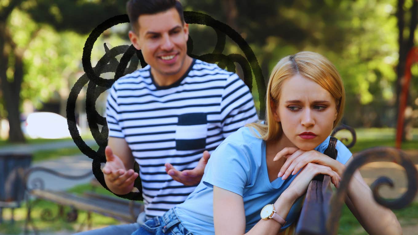 Intuitive Healer Reveals Top 3 'Chemistry-Enders' She Sees Early In Relationships Man is ruining the chemistry early in the relationship for the woman.