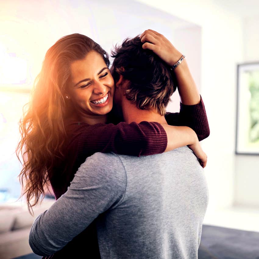 couple hugging each other
