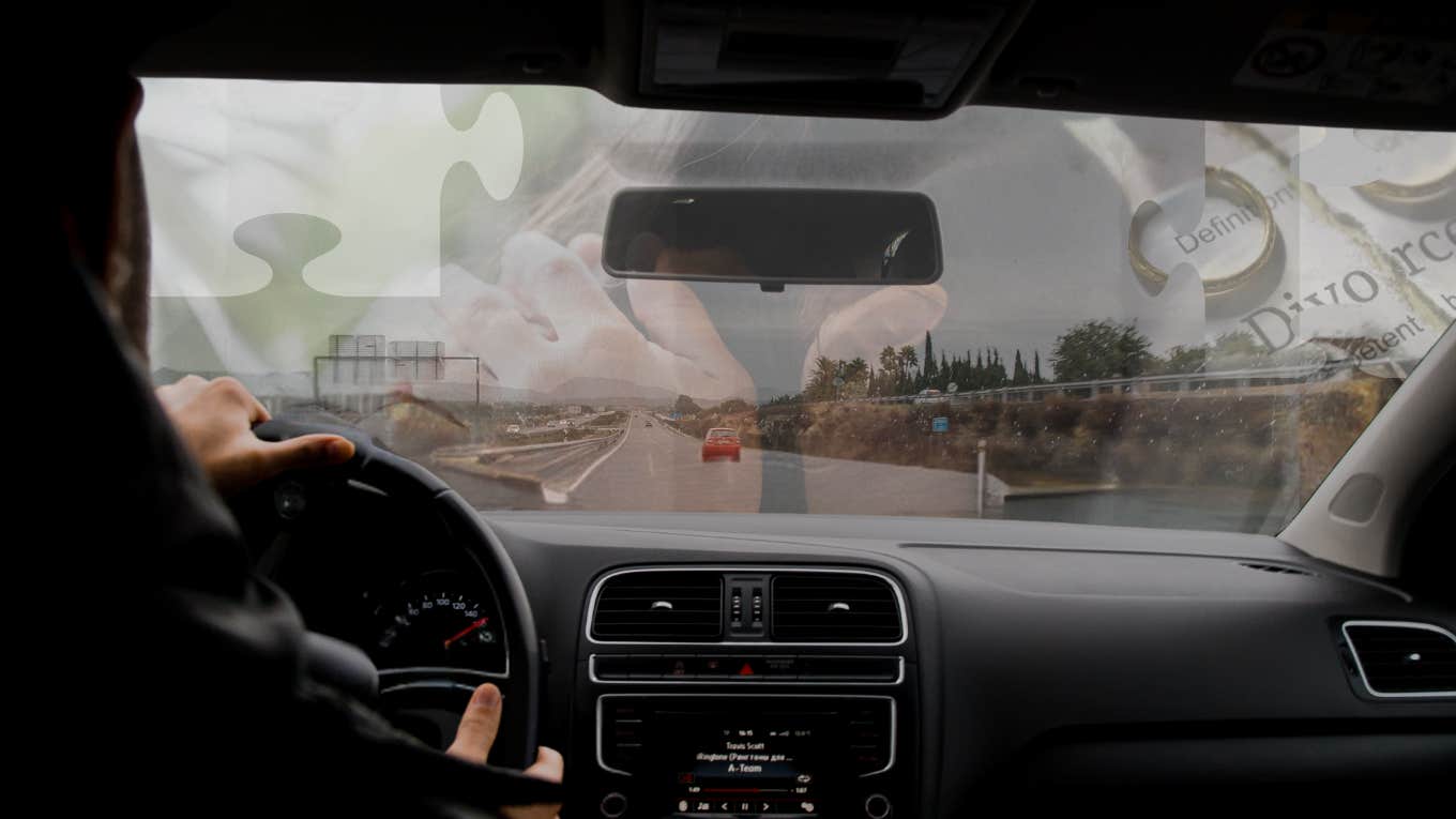 why it took so long to end my miserable marriage man driving thinking about ending his marriage