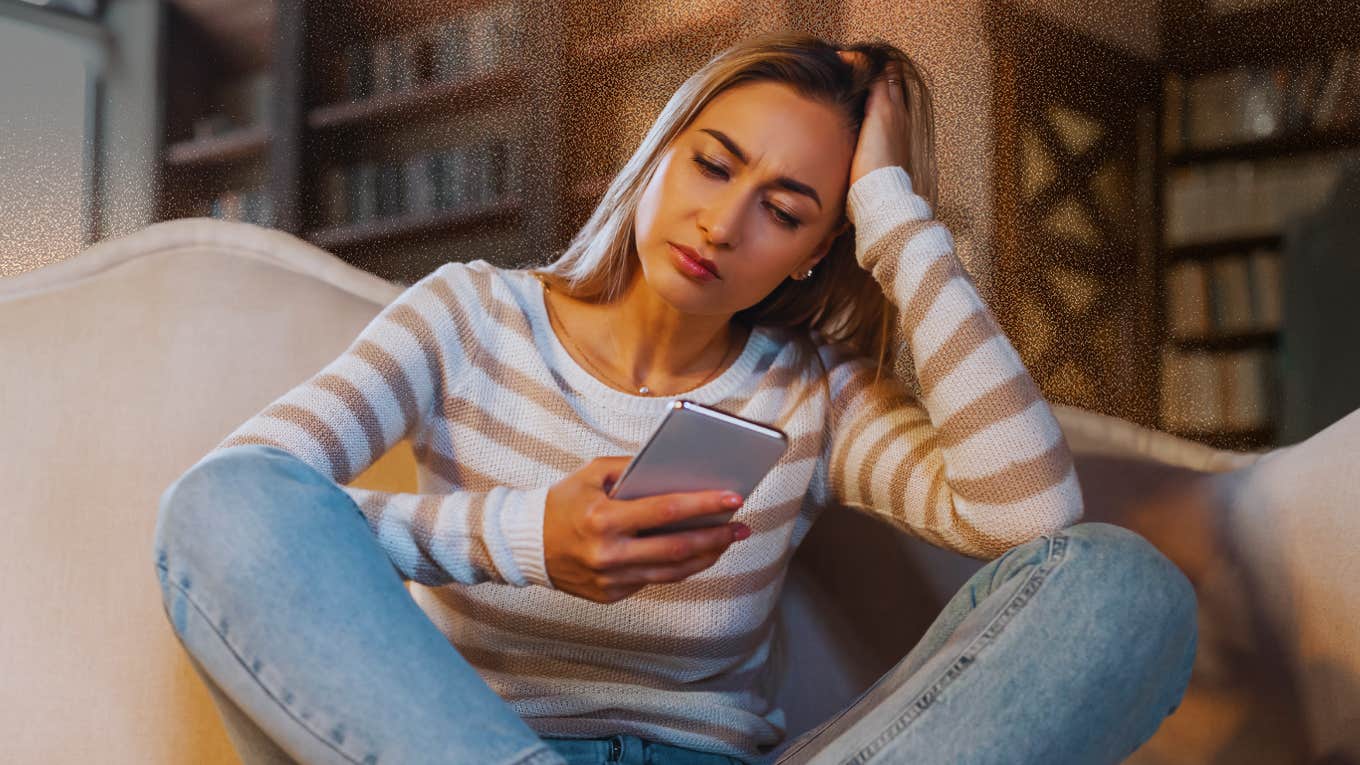 If You Exhibit Any Of These Behaviors, You’re Dangerously Close To Cheating Woman exhibiting behaviors shows that she his dangerously close to cheating.