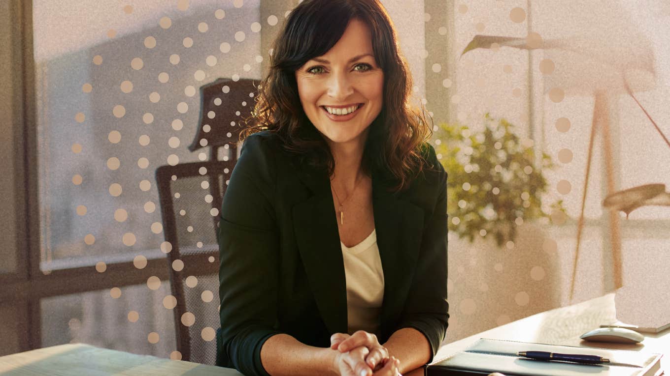 Female boss has to do things to succeed in a world of men.