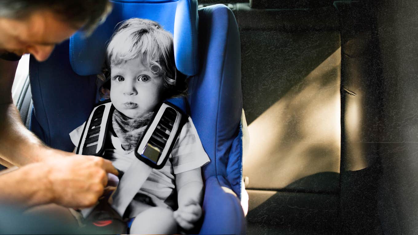 How I Forgave My Alcoholic Husband After He Nearly Killed Our Child Alcoholic husband strapping baby into carseat