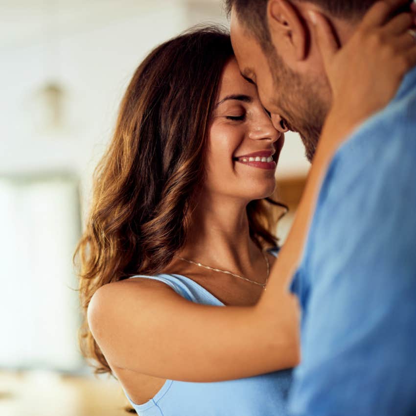 couple feeling gratitude