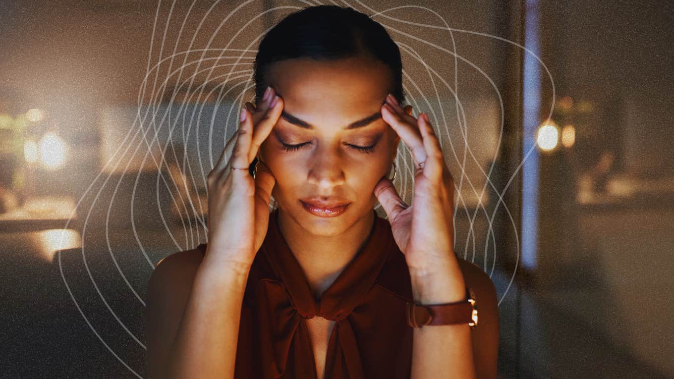 Woman tries to heal her broken heart after a divorce but is struggling.