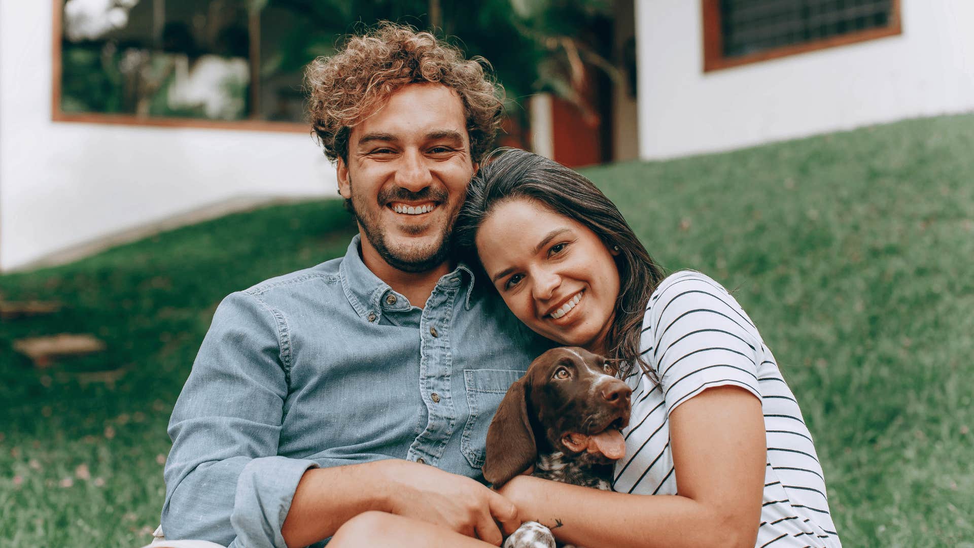 happy couple wanting to be together forever