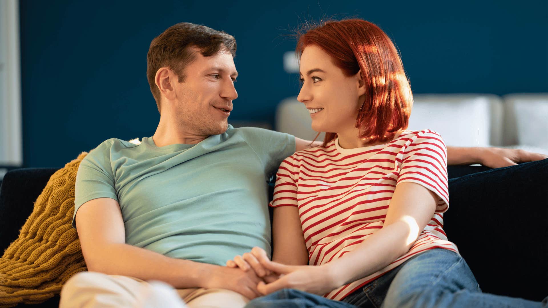 couple being vulnerable