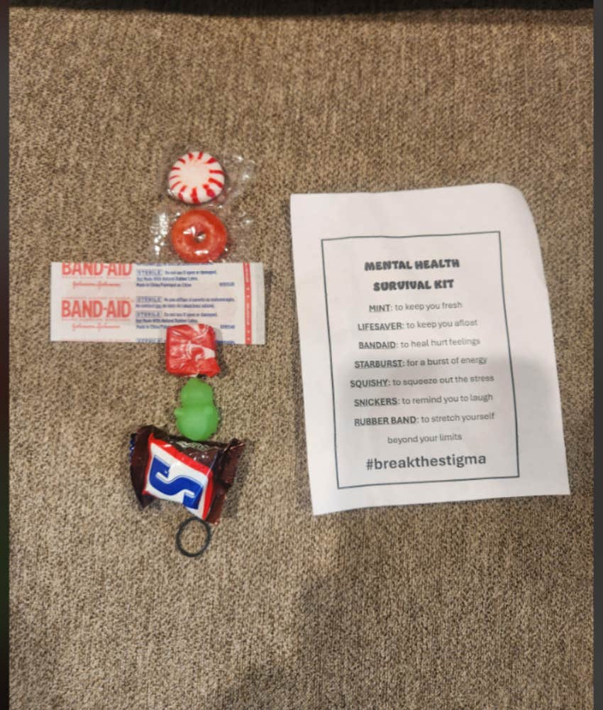 Reddit mental health survival kit post