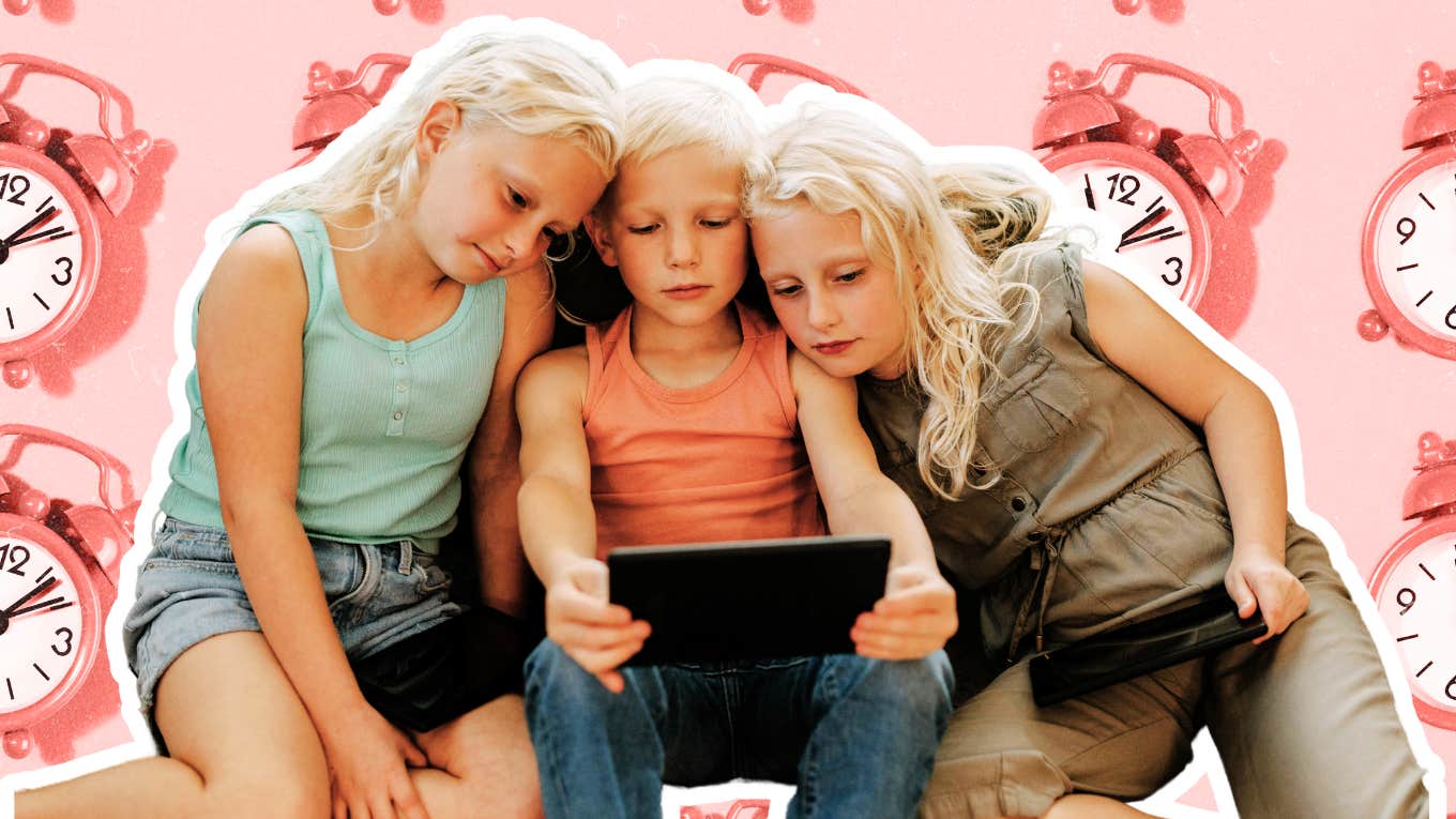 Screen-Time Made My Kids Lazy & Entitled, But I Found The Remedy Kids being lazy during screen-time