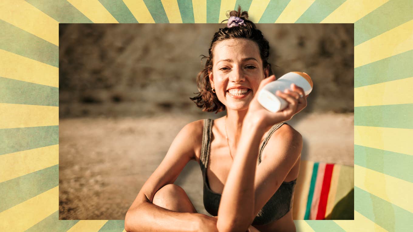 Tiny Tricks For Being Happy -- Even When Happiness Feels Out-Of-Reach Woman getting outside in some sun, making her happy