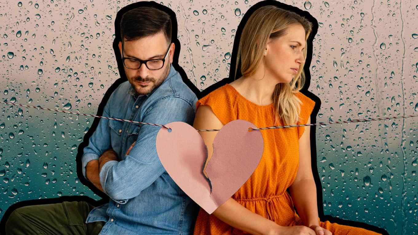The Truth About Growing Apart sad couple heartbroken