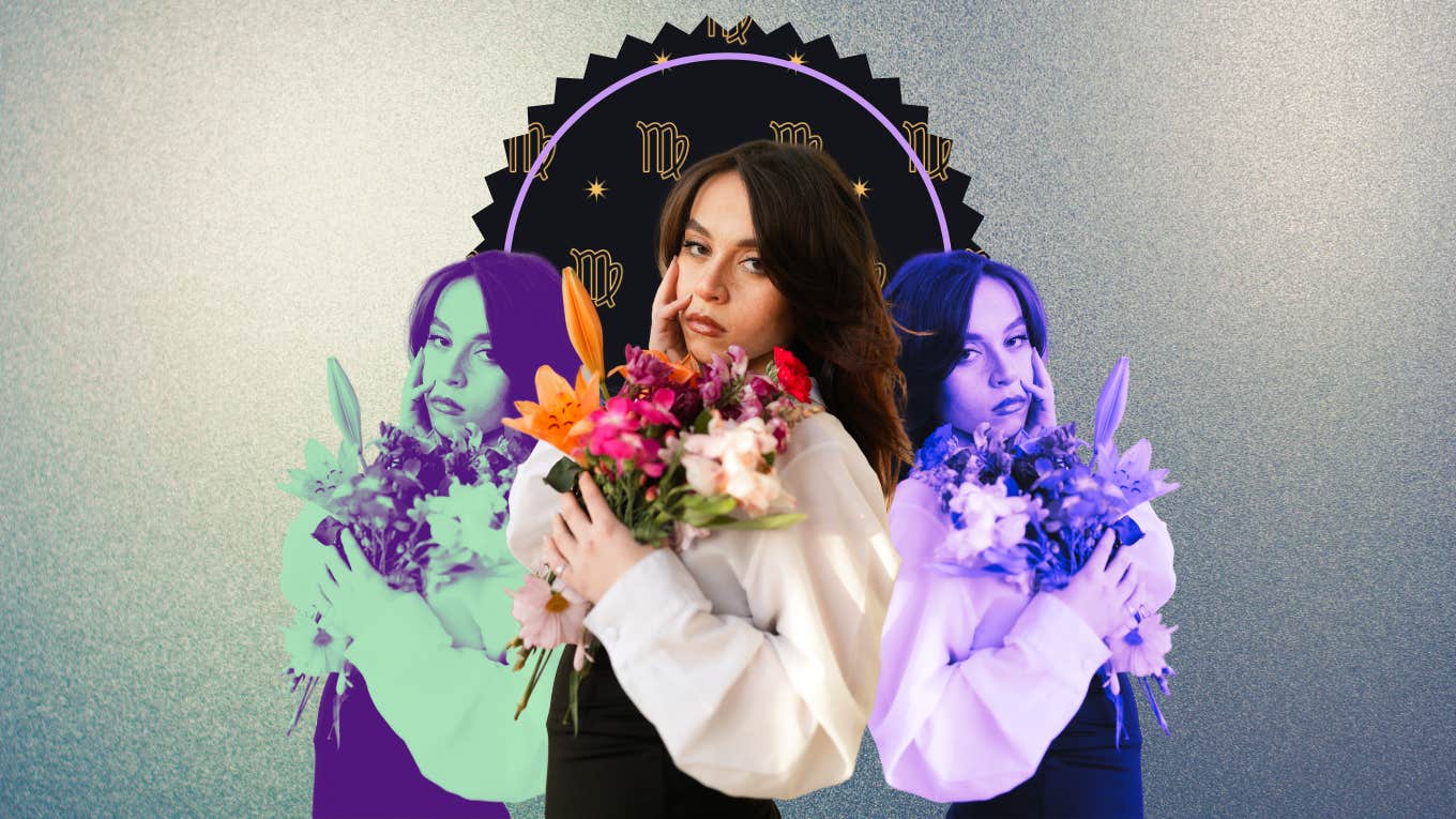 Differences Between Virgo Sun, Moon And Risings three women in front of virgo zodiac symbol
