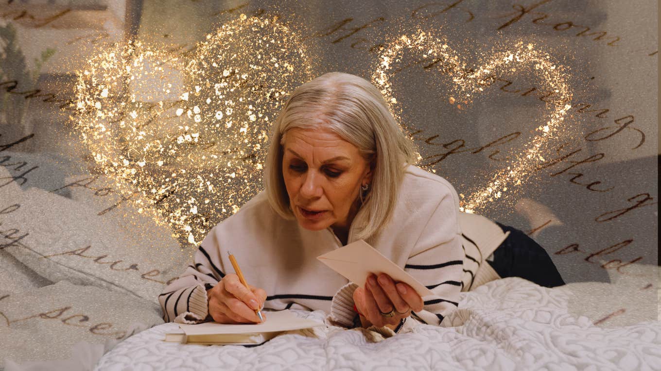 How To Write An Incredible Love Letter That Will Make Him Cry Woman writes love letter that will make a man cry.