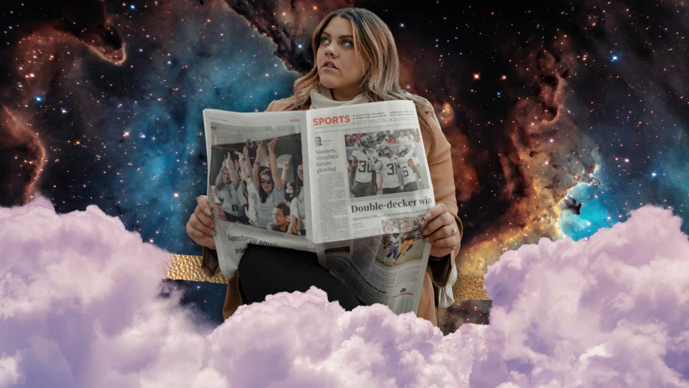 Zodiac Signs Receive Signs From The Universe On August 6, 2024 woman receiving signs from the universe on august 6