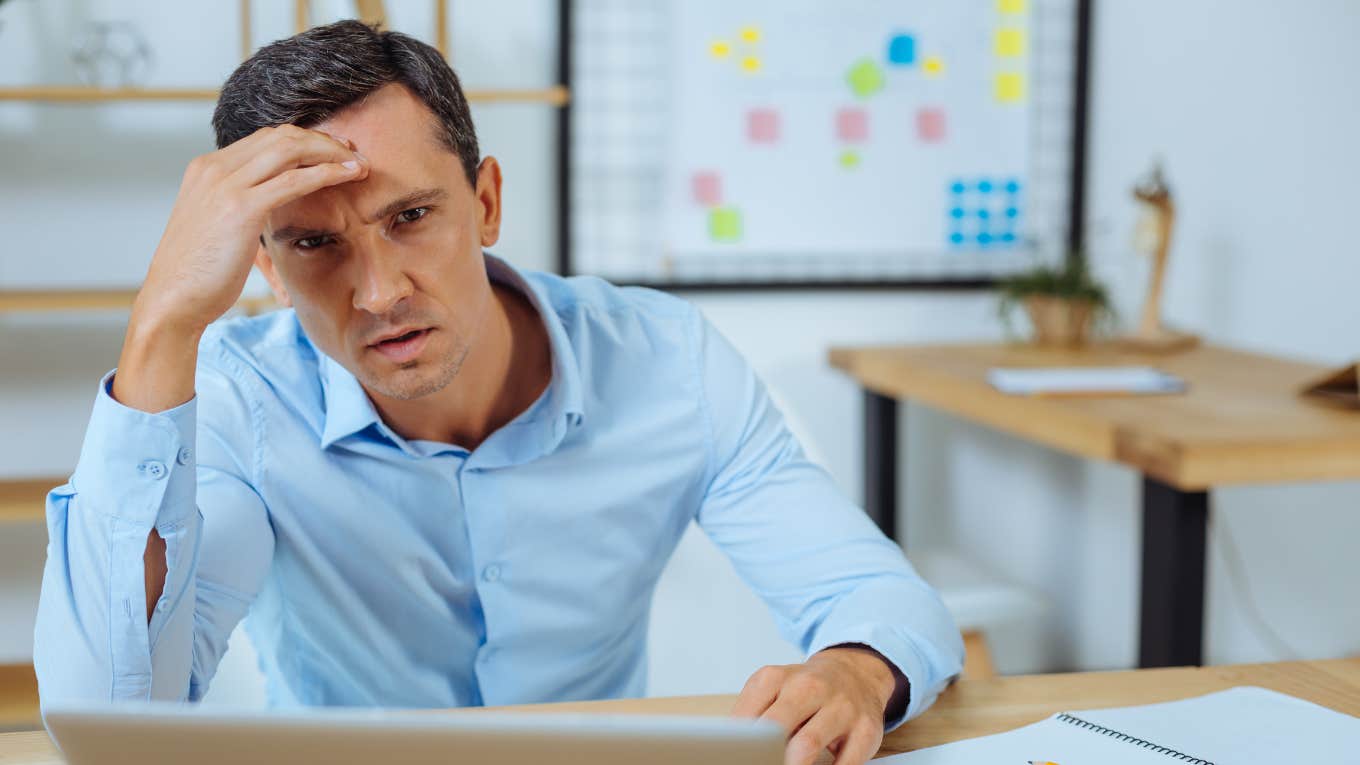 Zoom's Return To Office Rule Lets HR Lead Matthew Saxon Stay Remote office worker annoyed about return to office mandate
