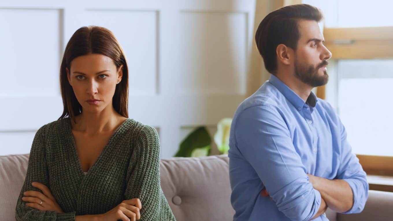 5 Early Signs Your Relationship Is Bad News, According To Psychology Couple has habits that signal their relationship is bad news.