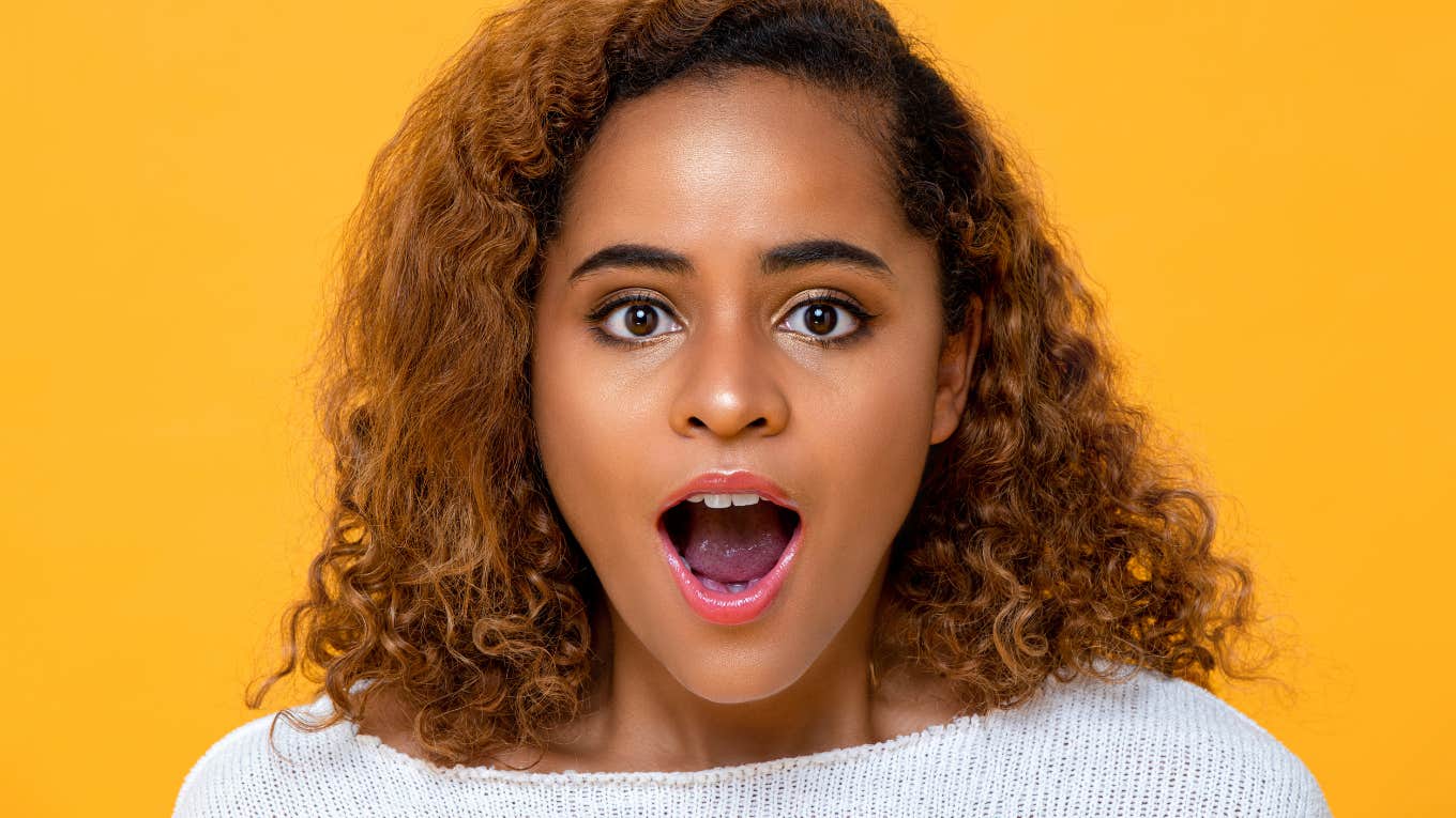 The Terrible Lie Women Need To Stop Telling Themselves After A Break-Up Woman is shocked she lies to herself after a break-up.