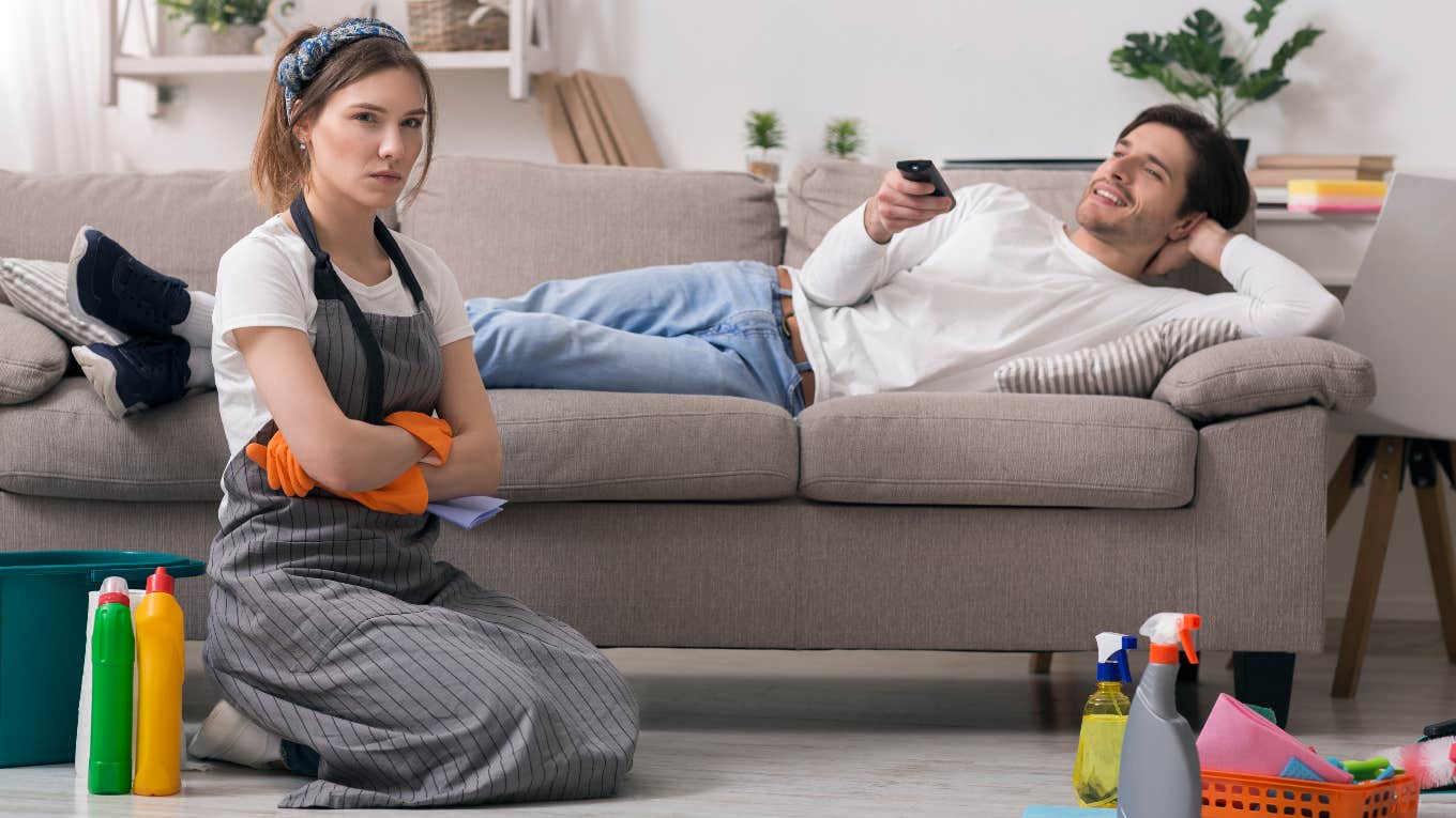 Men Have Far More Leisure Time Than Women According To US Government Data Man enjoying far more leisure time than his wife