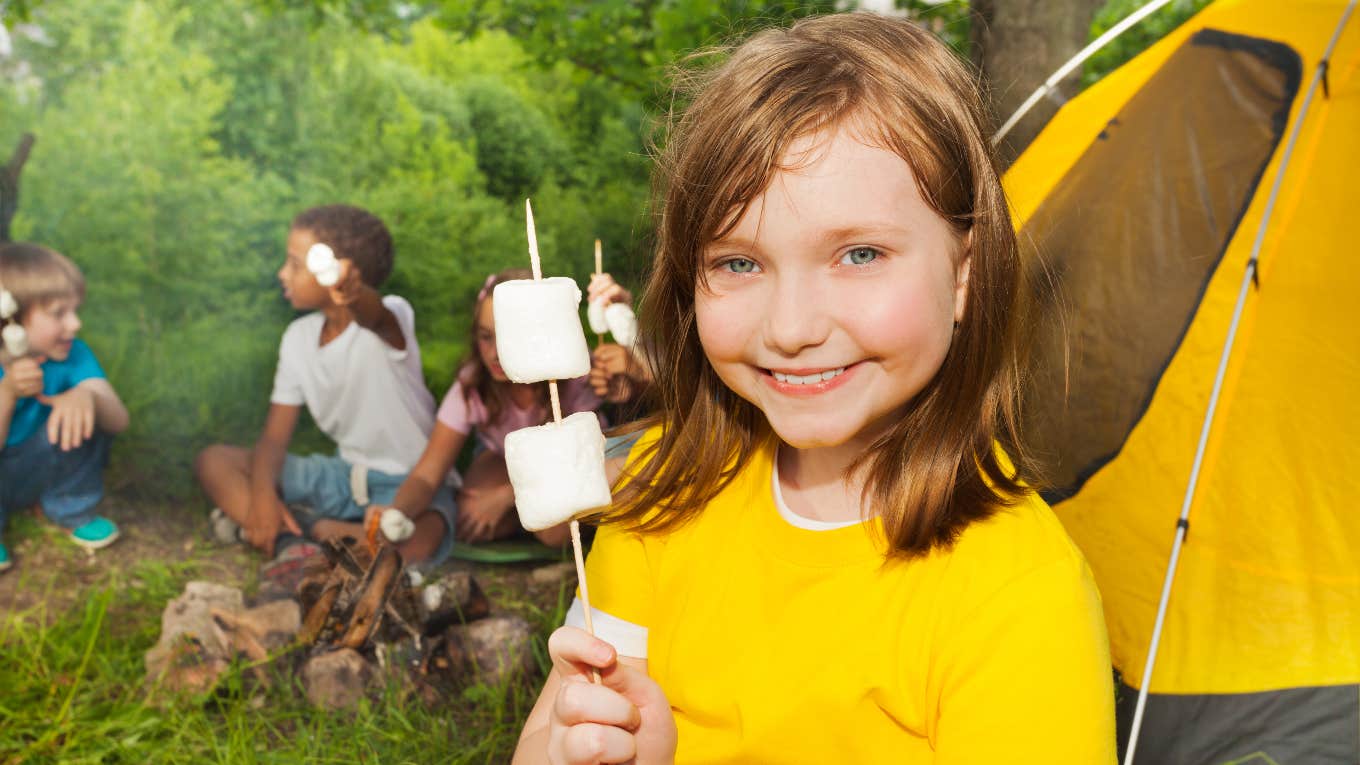 Mother Explains Why Summer Camp For Kids Is A Scam Kid at summer camp