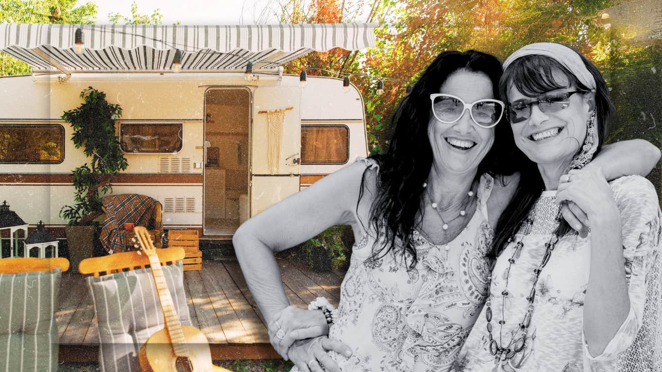 We Retired Early And Moved Into A Trailer — What We Learned After Our First Year Lesbian couple living in a trailer after retiring early