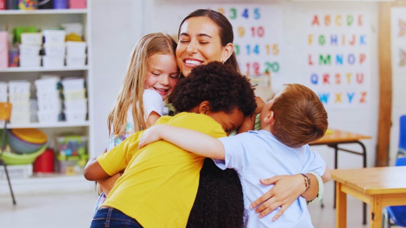 Teacher Says I Love You To Students teacher saying I love you to students