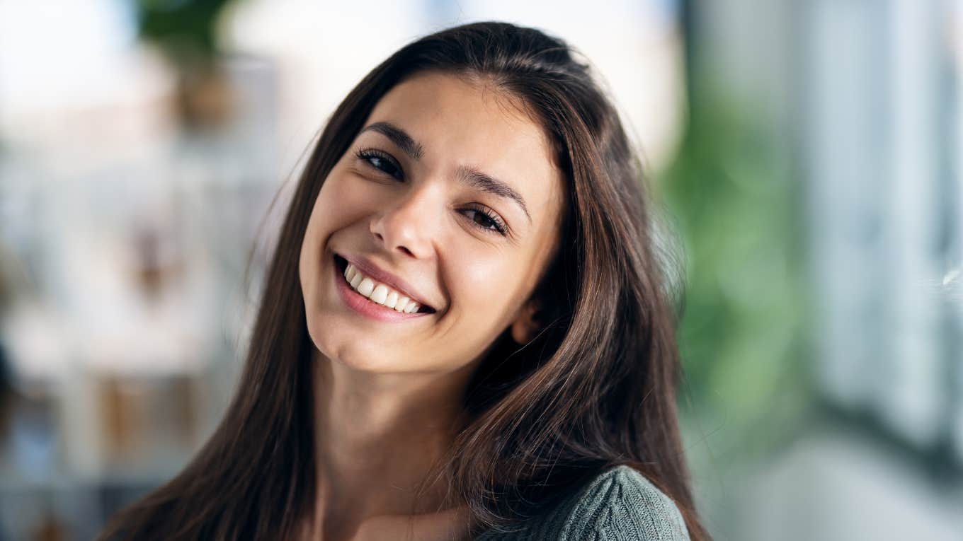 Things That Won't Actually Make You Happier And Things That Will happy smiling woman