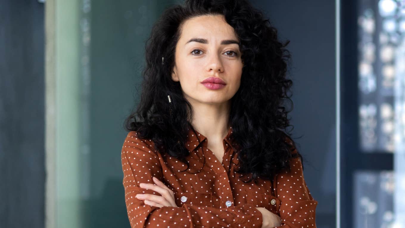 Ways To Make Someone Respect You Without Saying A Single Word respectable woman with her arms crossed