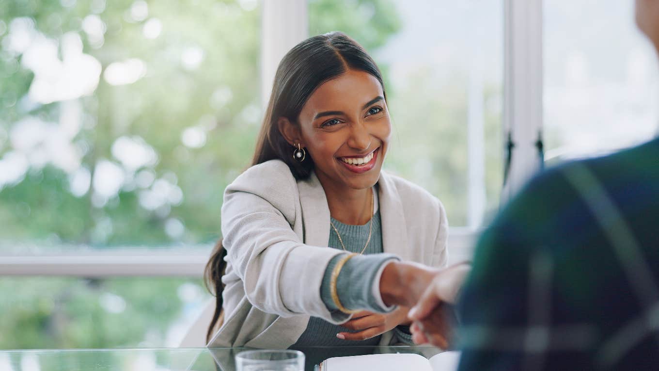 What Interviewers Want To Hear When Asking How You Handle Stress Woman on a job interview
