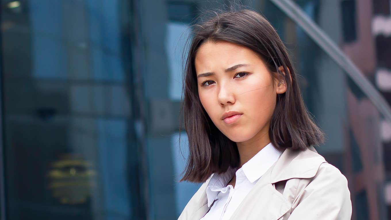 Woman Takes Drastic Career Downgrade In The US To Be With Her American Husband upset woman who took a drastic career downgrade in the US to be with her American husband