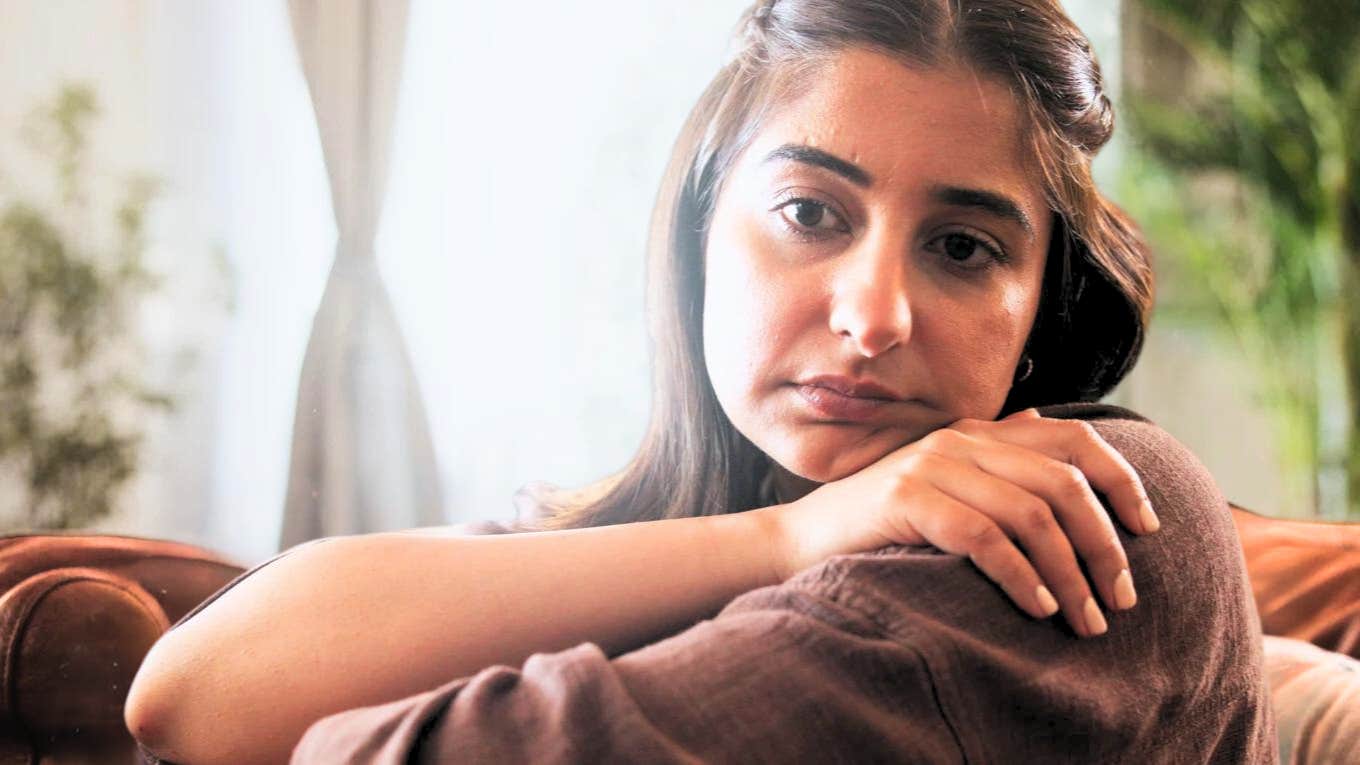 The Four Words That Made My Marriage Crumble Sad woman who realized her marriage had crumbled