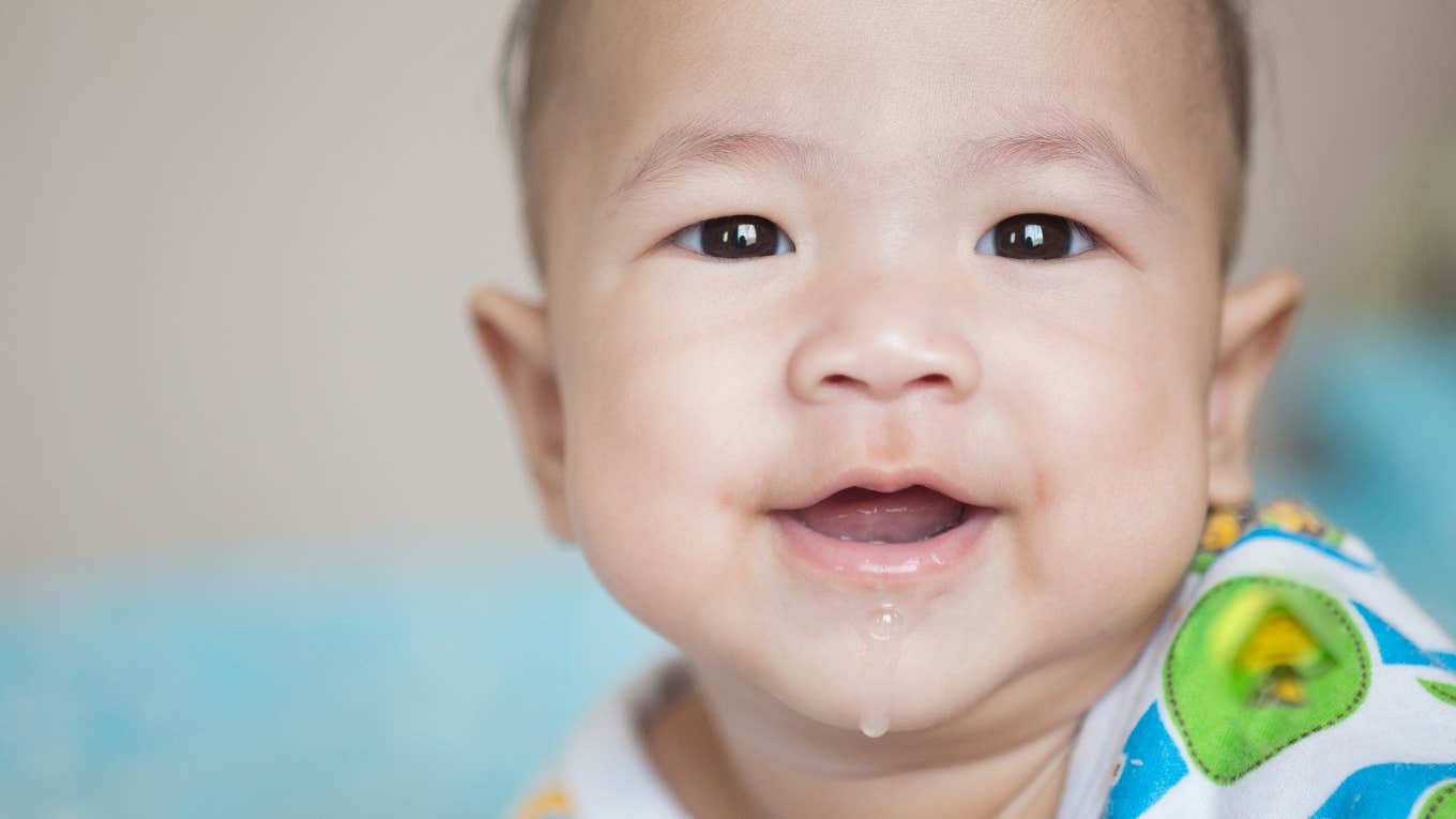 Childless Woman Shares The 5 Conditions She Has For Loving A Future Child Unconditionally Kid with drool