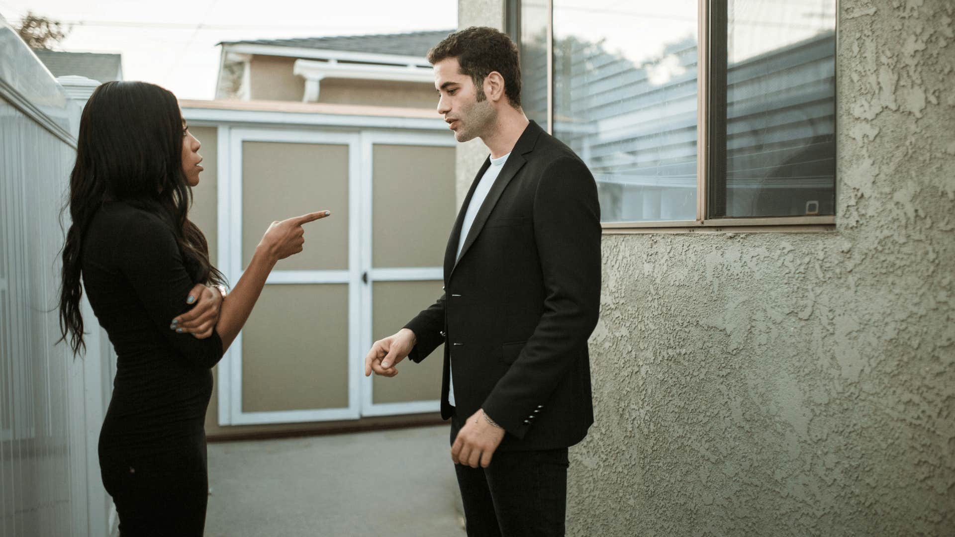couple arguing about not feeling supported