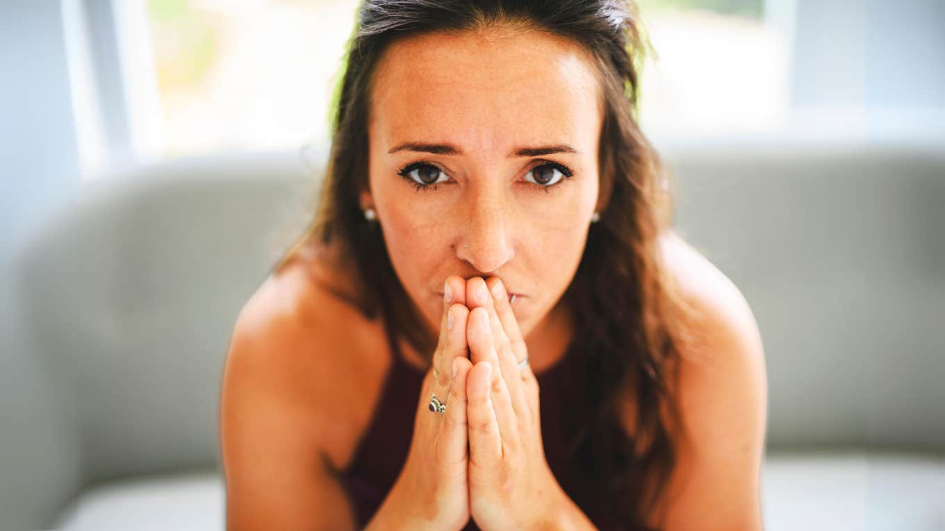 8 Common Reasons Women Get Depressed In Their 40s, According To Clinical Psychologist Middle aged depressed woman