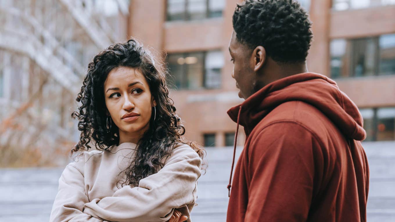 The Basic Reason Happy Men Have Affairs Happy man has an affair and his girlfriend is upset.