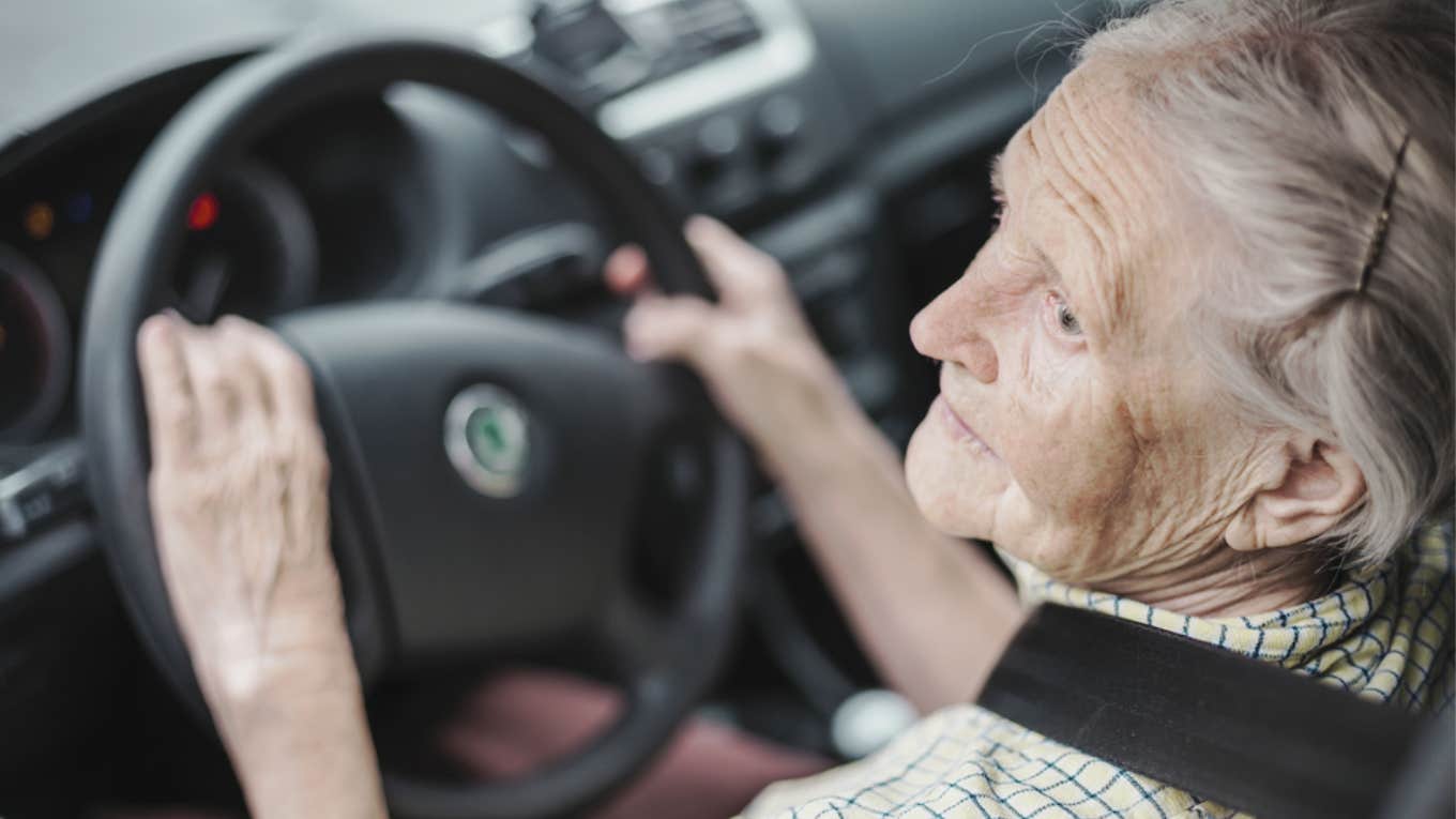 Grieving Father Calls For Age-Restriction Driving Laws After A 92-Year-Old Woman Ran Over His 7-Year-Old Daughter elderly woman driving