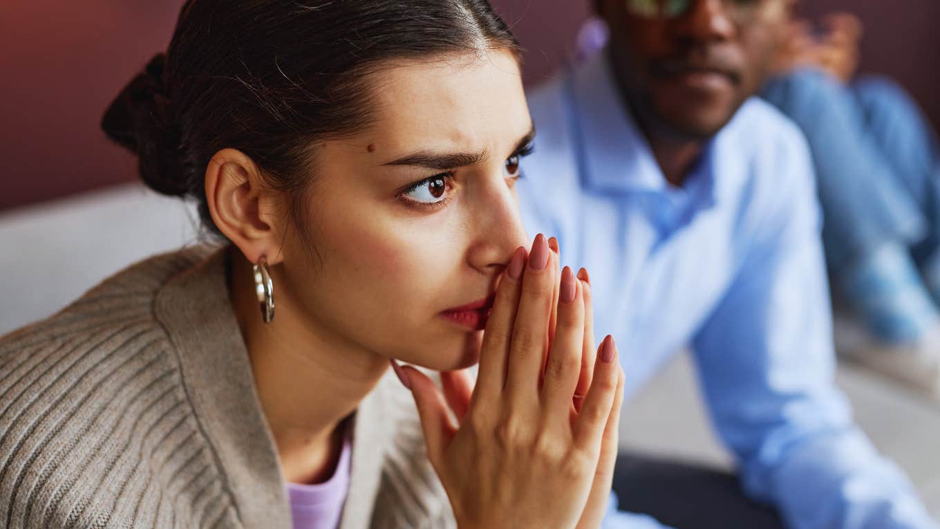 Opening Up My Marriage Led To A Shocking Emotional Awakening Woman has emotional awakening from opening up her marriage.