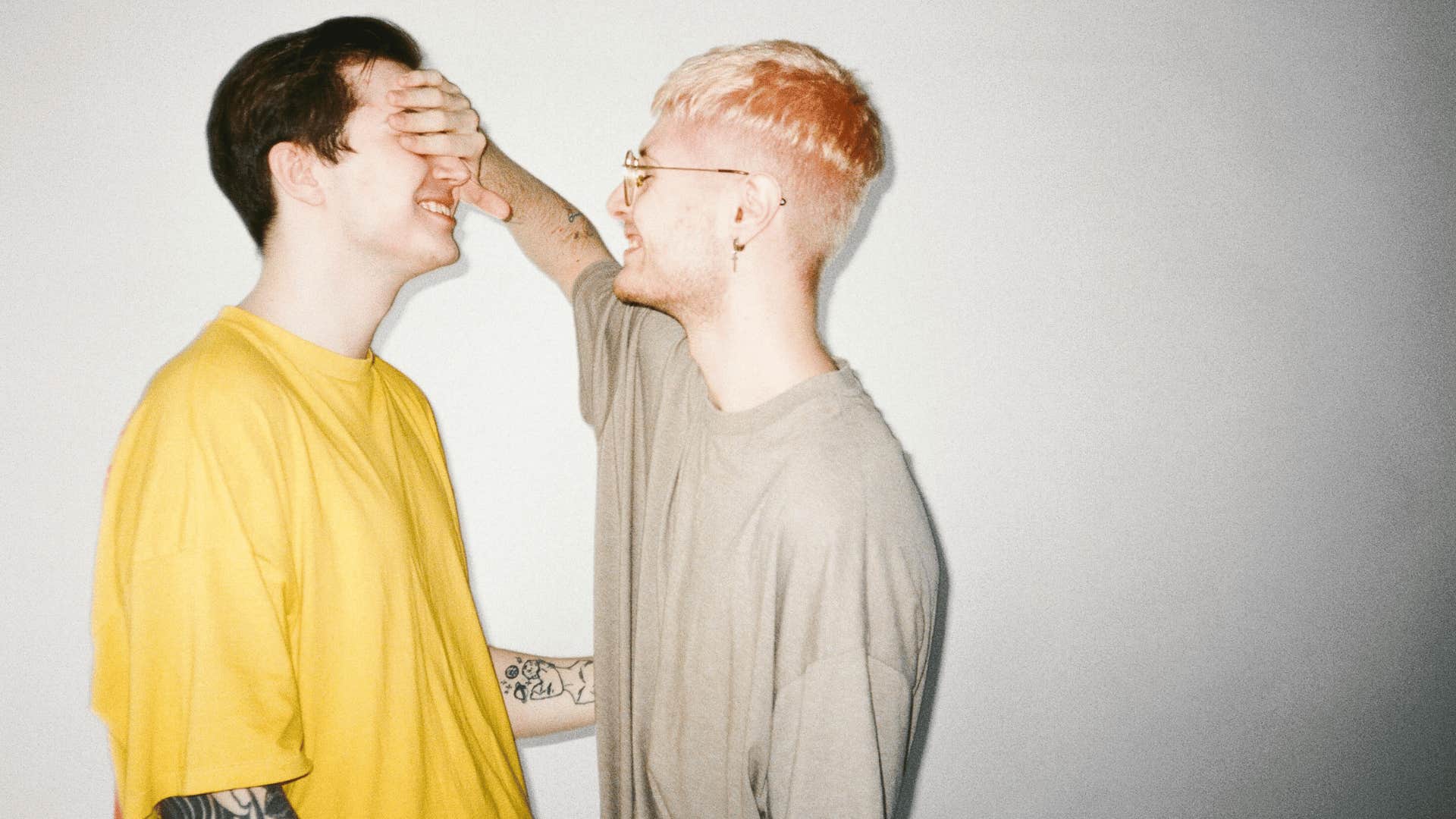 couple making each other happy