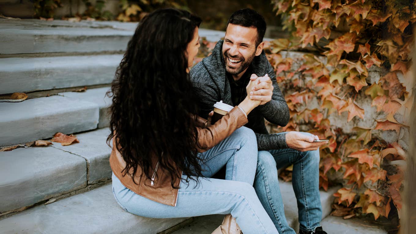 Rare Traits Of Men Who Make Excellent Second Husbands, According To Renowned Psychologist Woman on date with man who would make excellent second husband