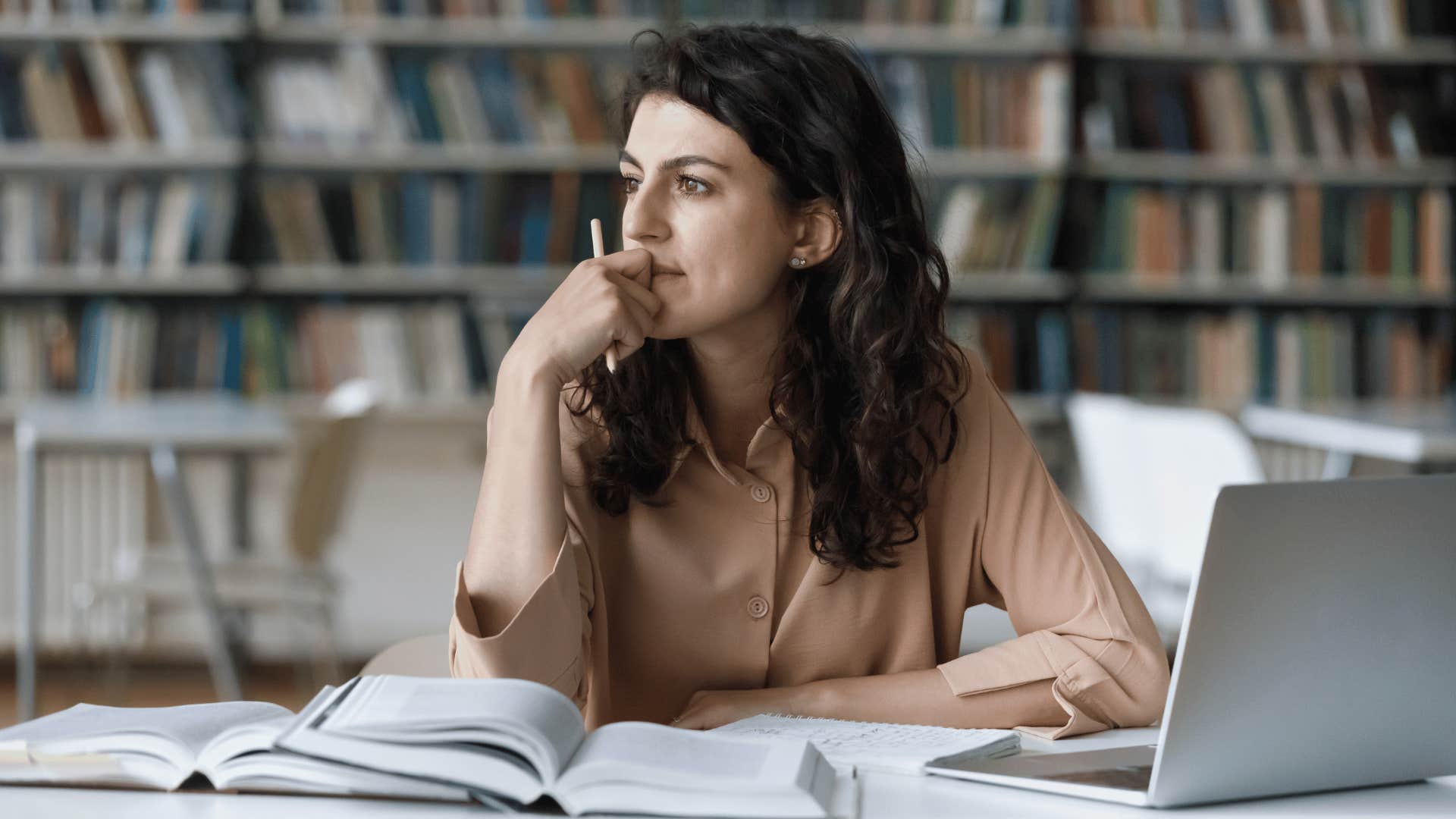 woman thinking