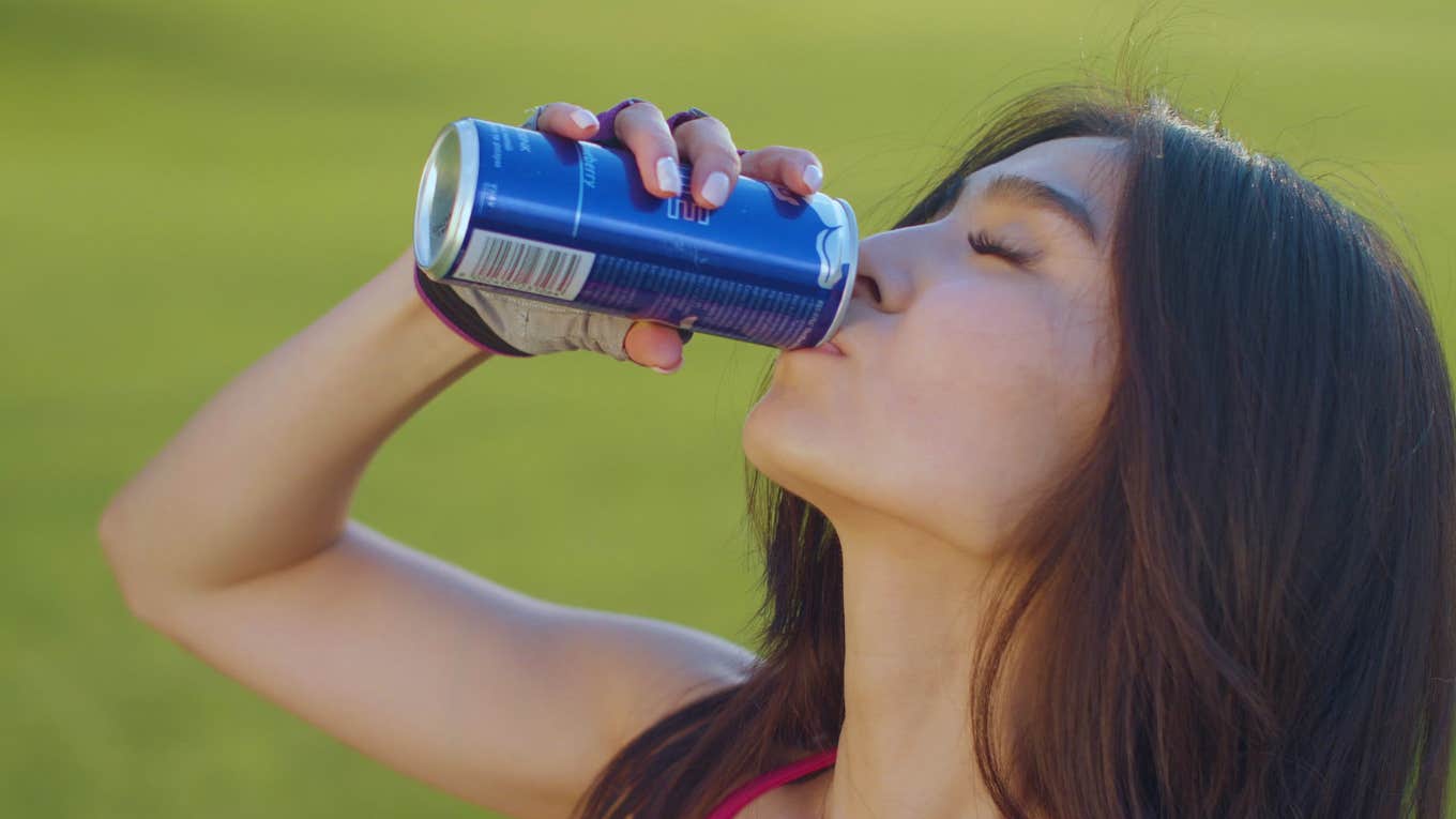 The Common Soda That Triples Your Risk Of Stroke, According To Research Woman triples her risk of stroke by drinking this common soda