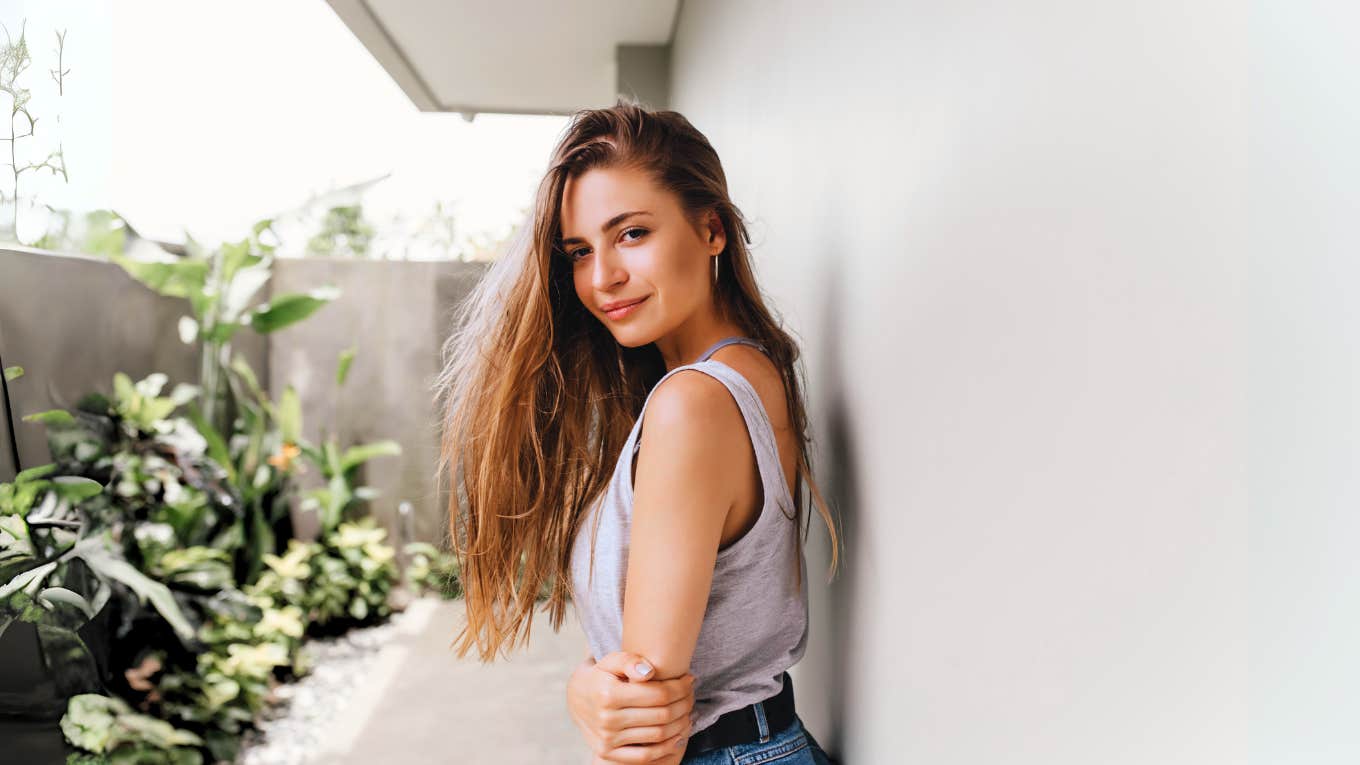 Strange Things People Do That Actually Mean They're Healing Woman on a healing journey