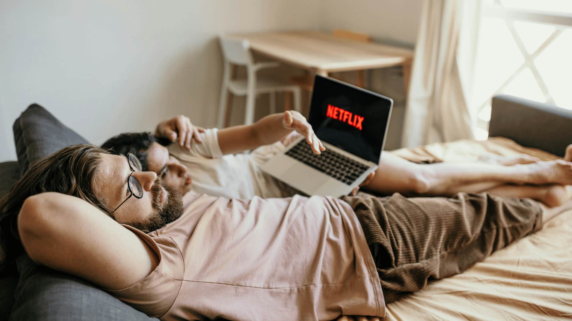 couple in bed