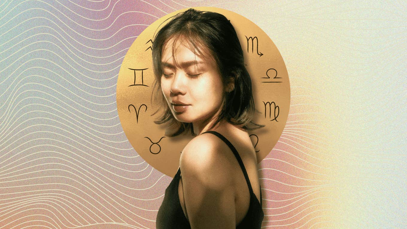 Universe Has Special Message For 4 Zodiac Signs On September 27, 2024 woman with eyes closed