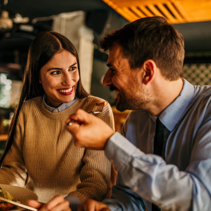couple on date