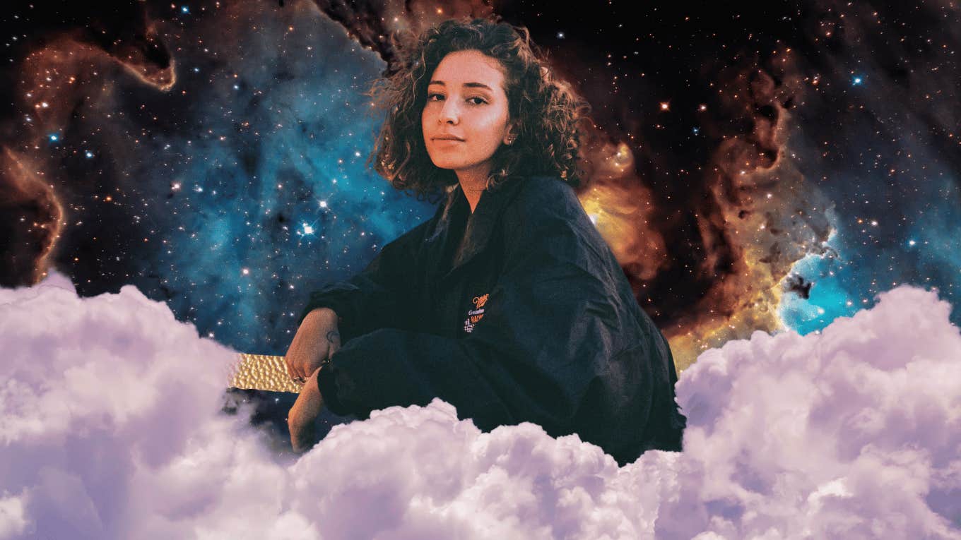Zodiac Signs See Their Dreams Manifest On September 28, 2024 woman in universe seeing dreams manifest september 28