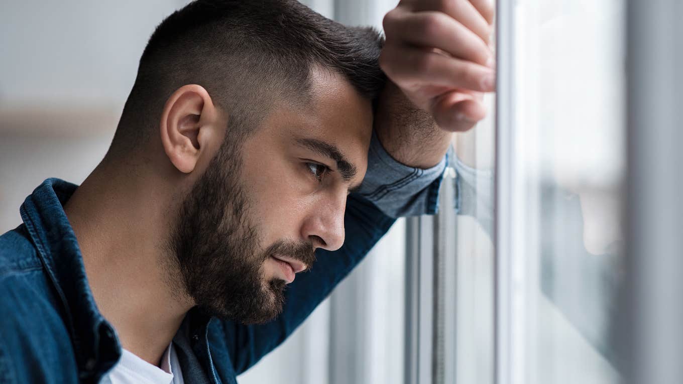 Types Of Alarm-Bell Women Men Avoid At All Costs, According To Psychology Disappointed man avoids alarm-bell women at all costs.