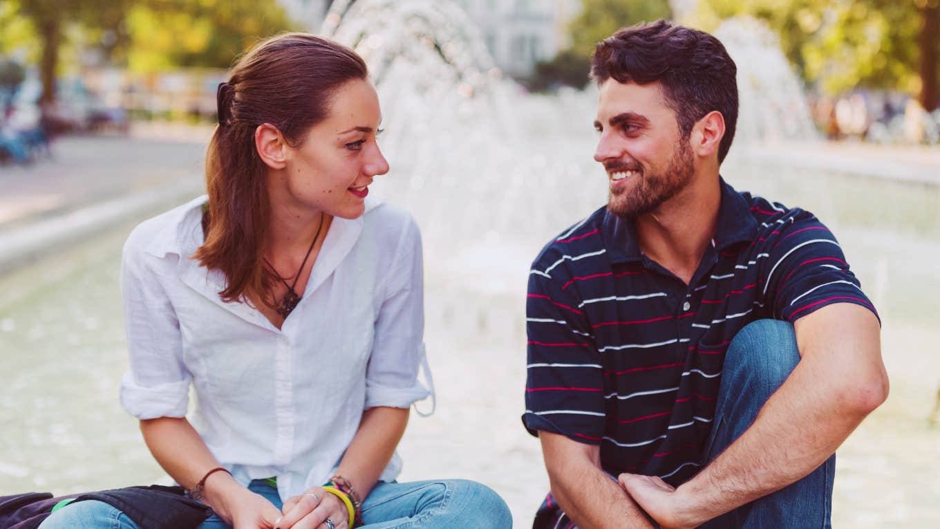 Man says most attractive phrases on the first date.