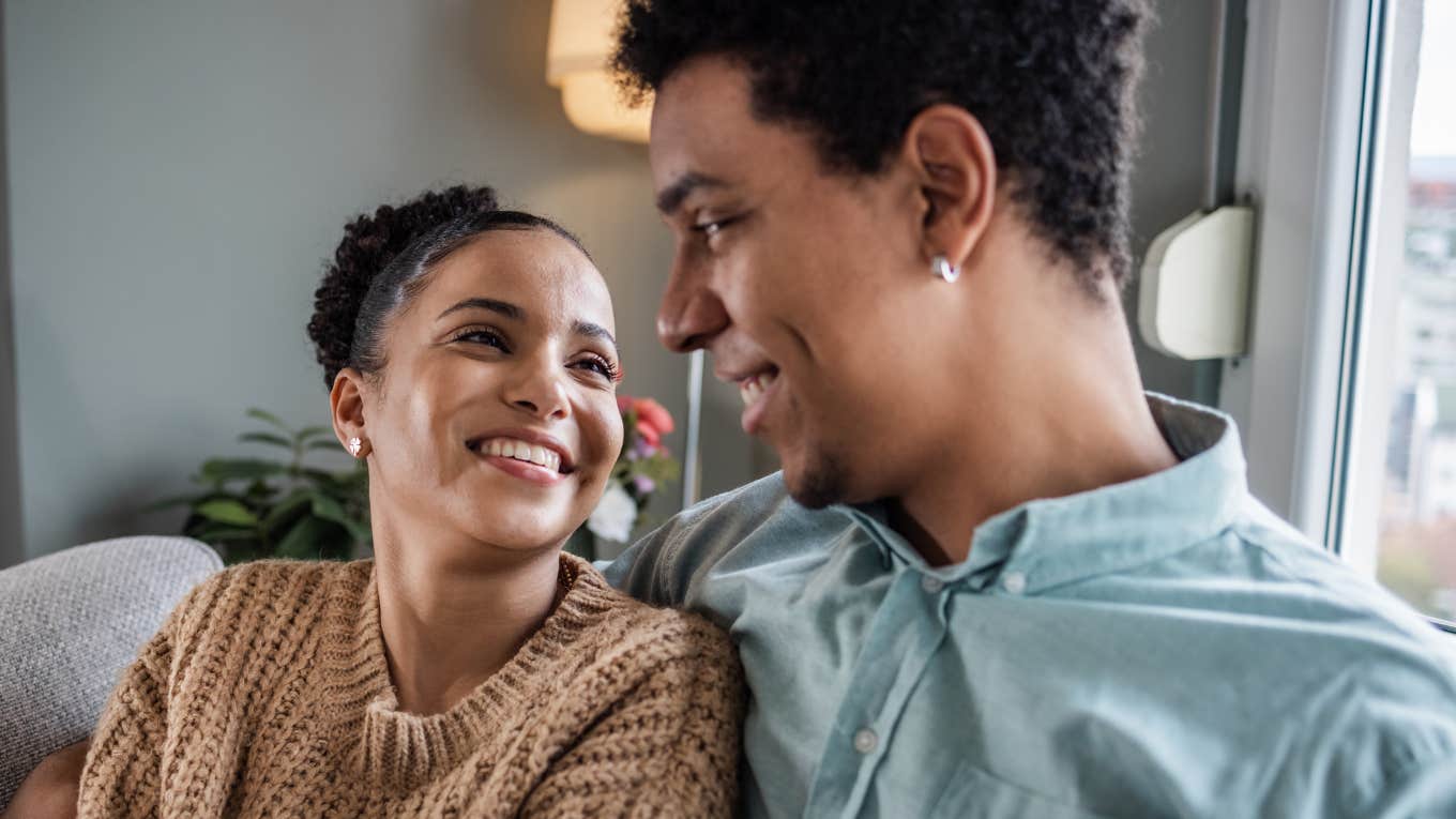 Subtle Ways To Seriously Deepen An Emotional Bond With A Man, According To Psychology Woman finds ways to seriously deepen emotional bond with man.