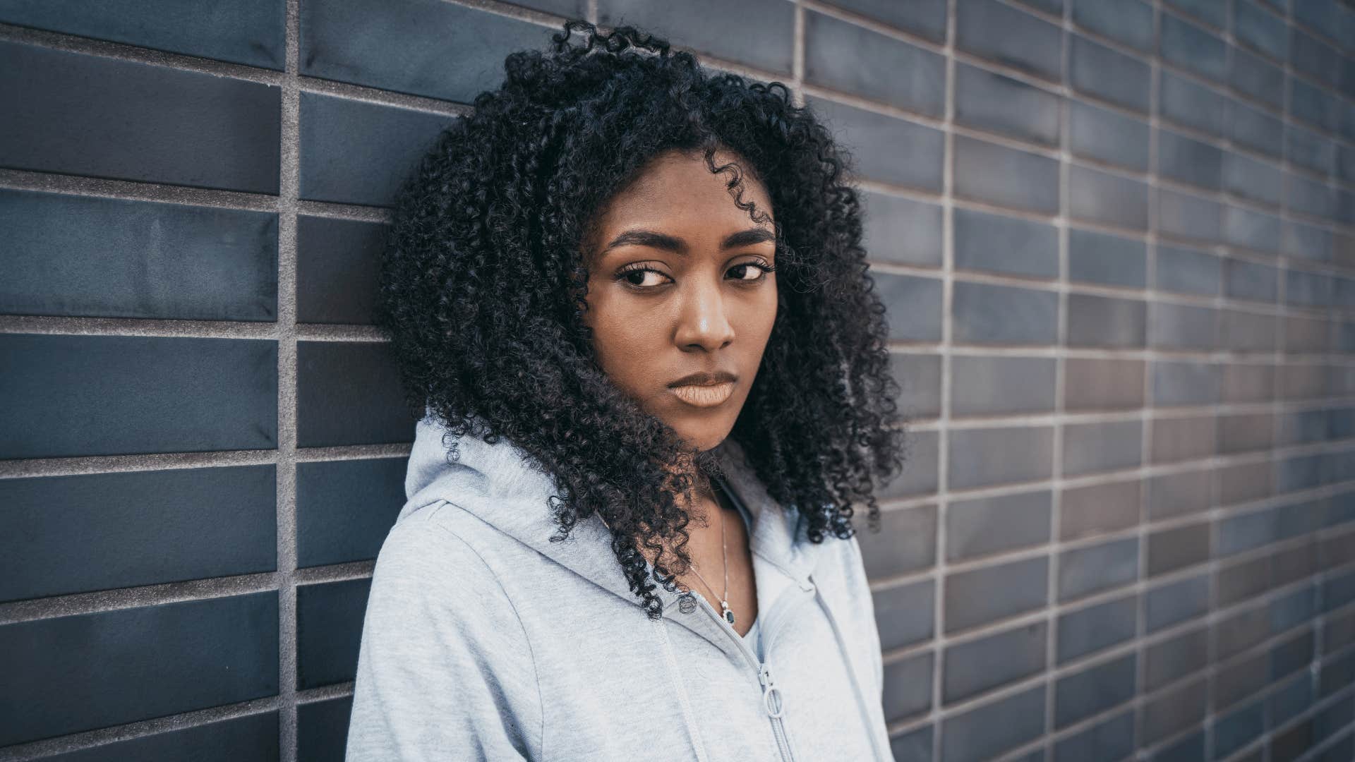 Woman looks annoyed and wants it her way